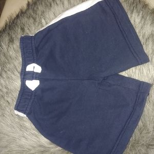 Garanimals | navy white shorts athletic 24M